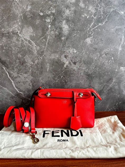 fendi leather clochette